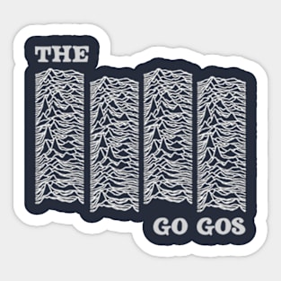 the go gos Sticker